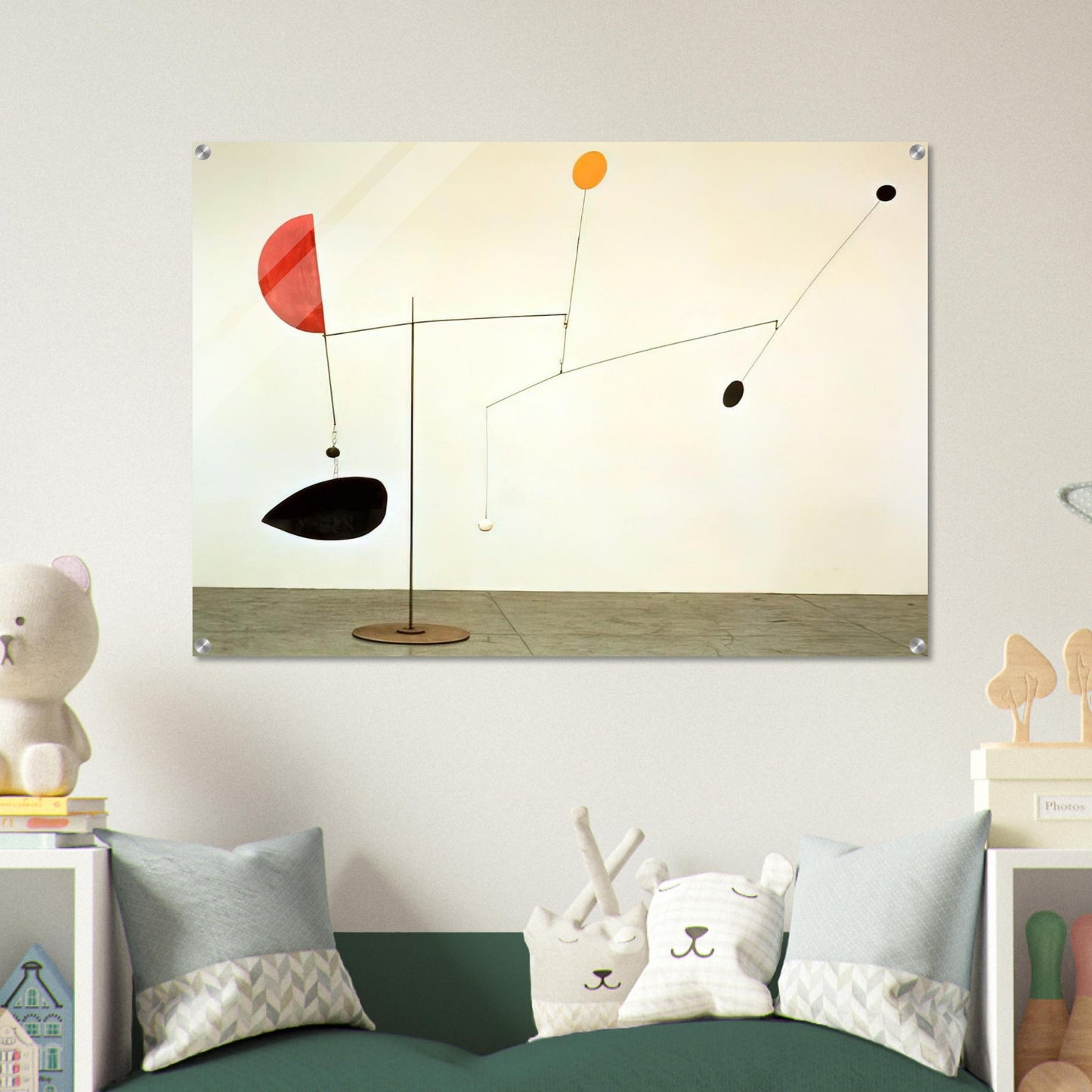 STEEL FISH 1934 - Alexander Calder Acrylic Print - 70x100 cm / 28x40″ inches