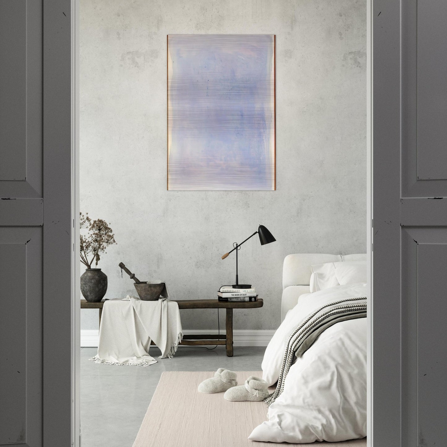 FARBRAUM 1963 - Gotthard Graubner Brushed Aluminum Print - 70x100 cm / 28x40 inches | Gotthard Graubner Aluminum Print | Gotthard Graubner Prints