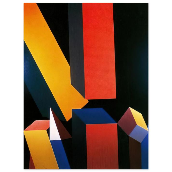 Miriam Schapiro - Byzantium - Hard Edge Painting  75x100 cm / 30x40inches Fine Art Poster