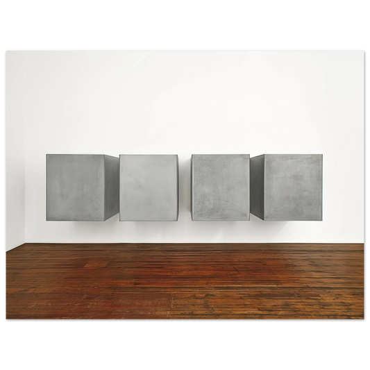Donald Judd - Untitled - 1988  75x100 cm / 30x40inches Fine Art Poster
