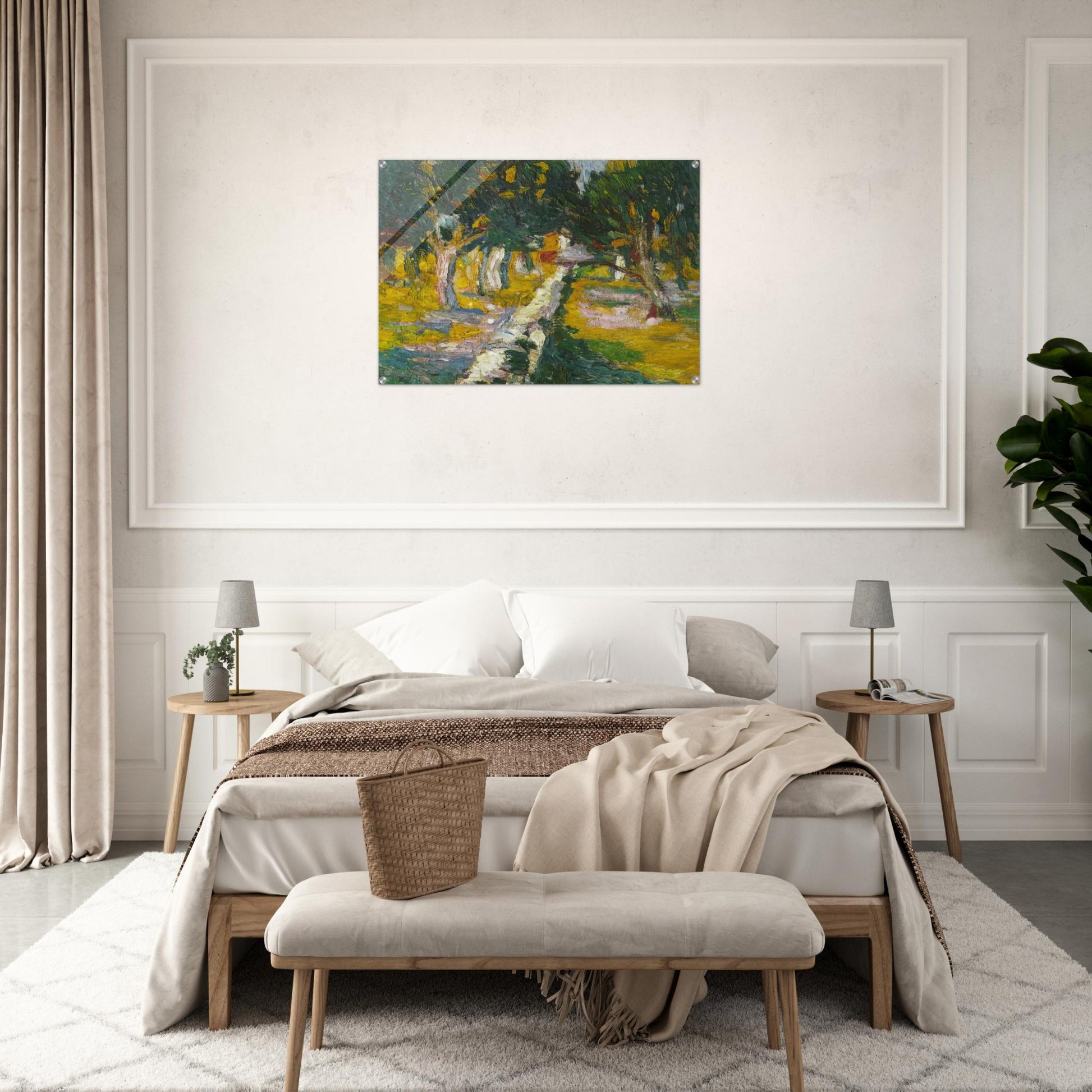 ORCHARD AT LLANE CADAQUES 1920 - Salvador Dali Acrylic Print - 70x100 cm / 28x40″ inches