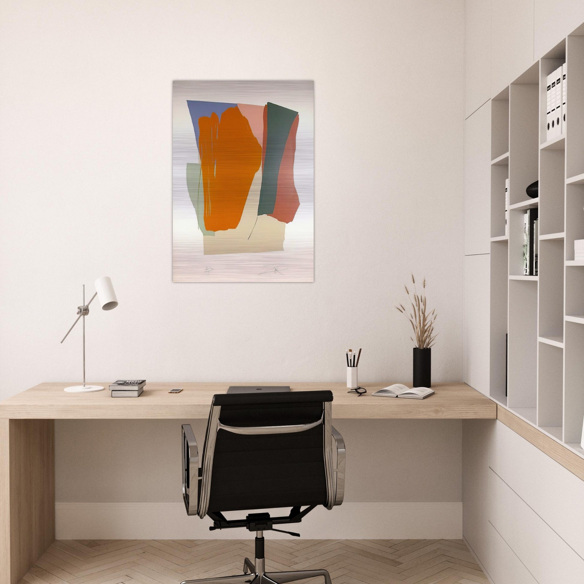 Untitled 8 - 1979 - Larry Zox Brushed Aluminum Print - 70x100 cm / 28x40 inches | Larry Zox Aluminum Print | Larry Zox Prints