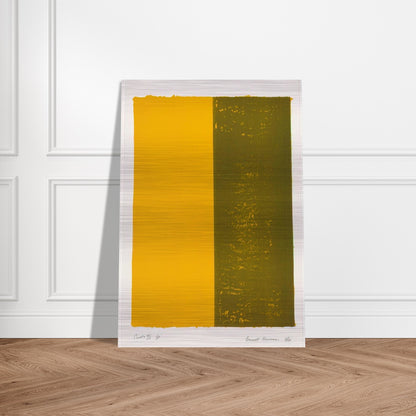 Canto XIII - Barnett Newman Brushed Aluminum Print - 70x100 cm / 28x40 inches | Barnett Newman Aluminum Print | Barnett Newman Prints