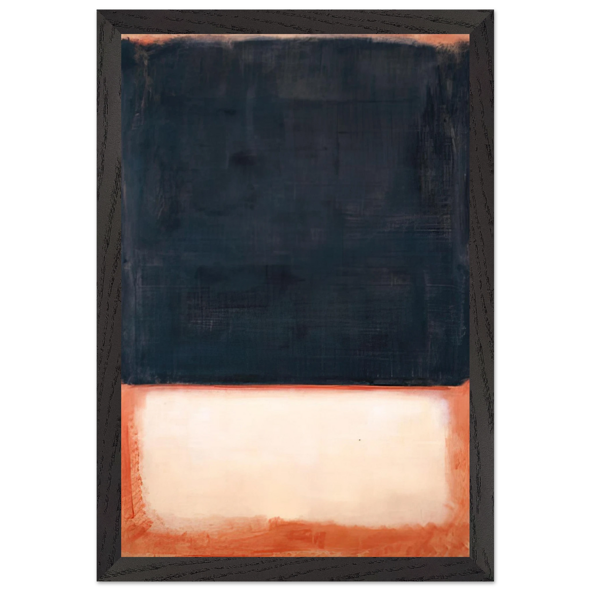 Mark Rothko - No. 7 Dark Over Light - 1954 Wall Art - 60x80 cm / 24x32 inches - Fine Art Poster-canvas - -