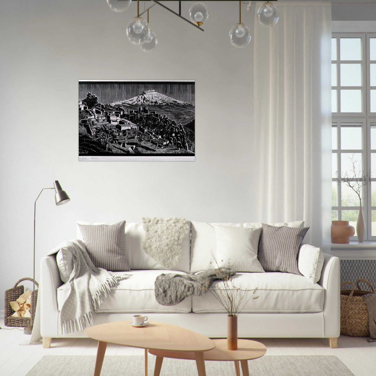 ESCHER (17) - MC Escher Brushed Aluminum Print - 70x100 cm / 28x40 inches | MC Escher Aluminum Print | MC Escher Prints