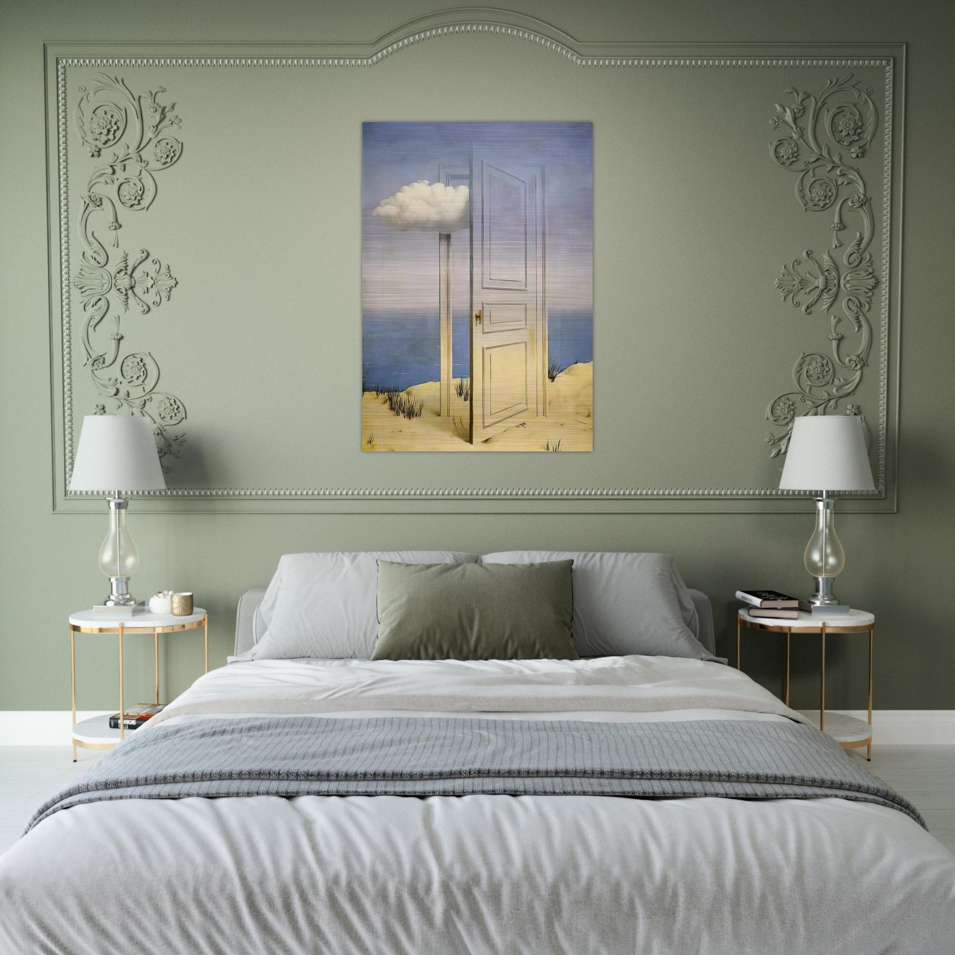 THE VICTORY 1939 - Rene Magritte Brushed Aluminum Print - 70x100 cm / 28x40 inches | Rene Magritte Aluminum Print | Rene Magritte Prints