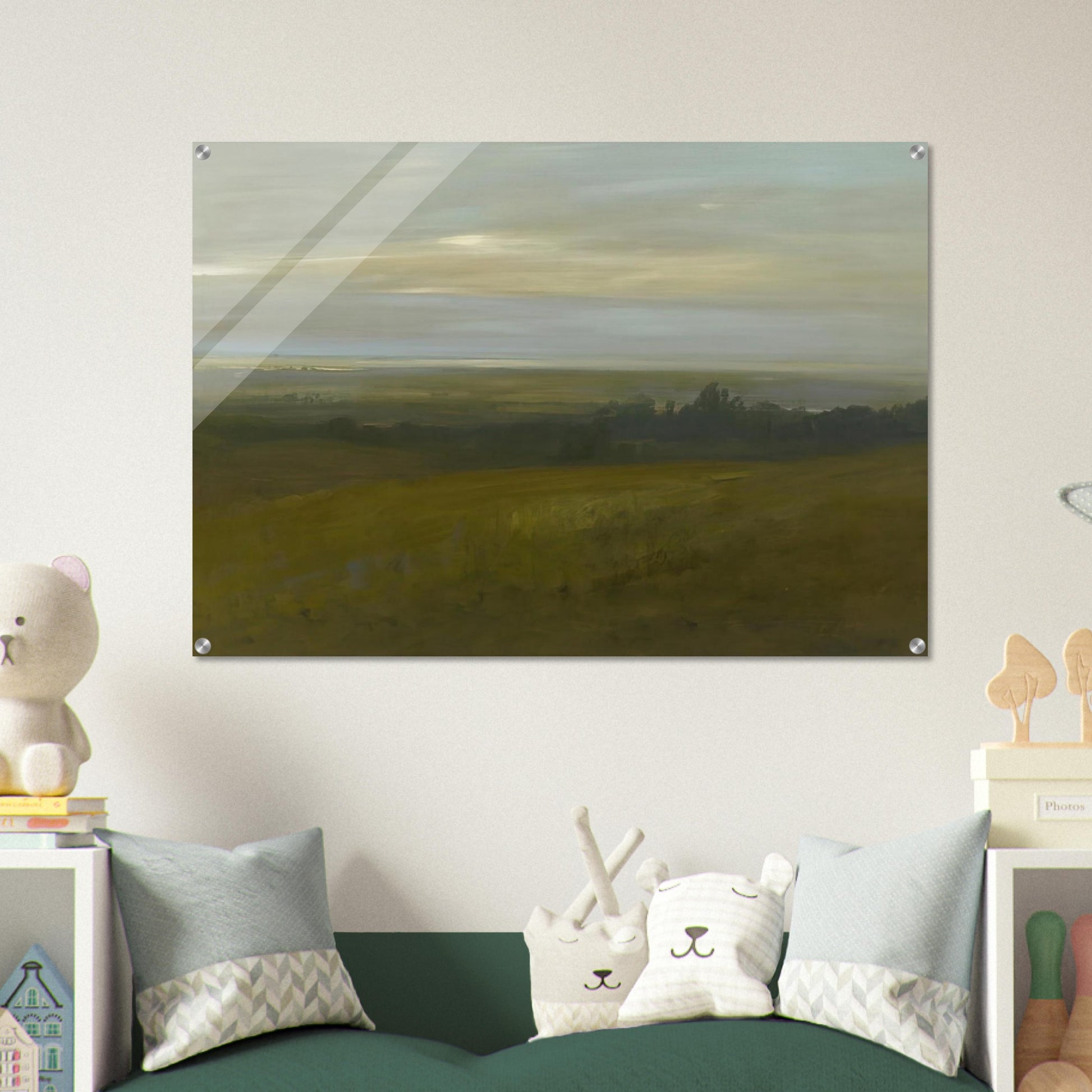 San Leandro Bay - Tonalism - Xavier Martinez Acrylic Print - 70x100 cm / 28x40″ inches | Xavier Martinez Wall Art | Xavier Martinez Prints