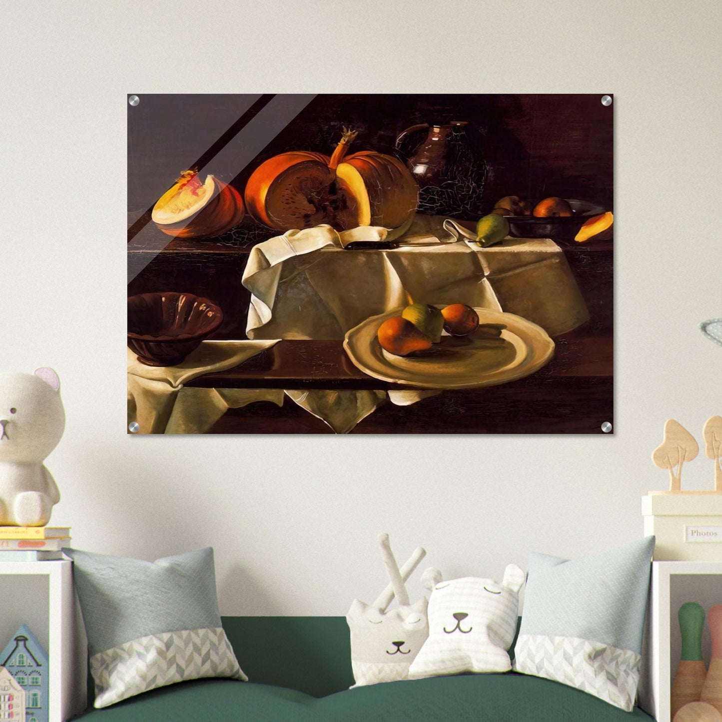 THE STILL LIFE WITH PUMPKIN 1939 - Andre Derain Acrylic Print - 70x100 cm / 28x40″ inches
