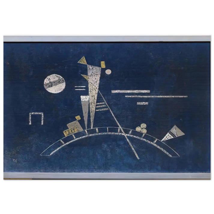 FRAGILE 1931 - Wassily Kandinsky Brushed Aluminum Print - 70x100 cm / 28x40 inches | Wassily Kandinsky Aluminum Print | Wassily Kandinsky Prints