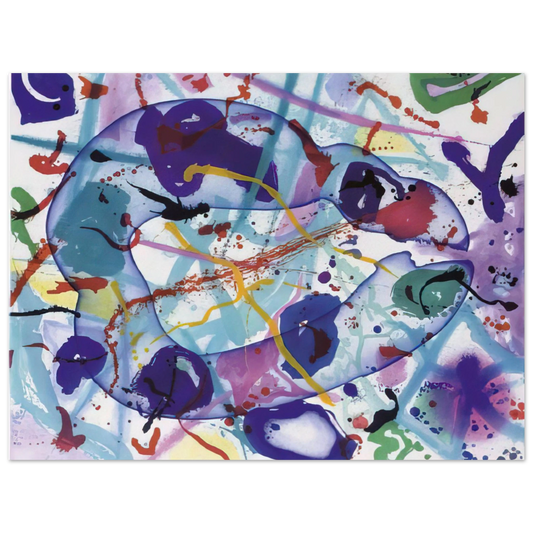 Sam Francis - Trietto 4  SFE 077RC   75x100 cm / 30x40inches Fine Art Poster
