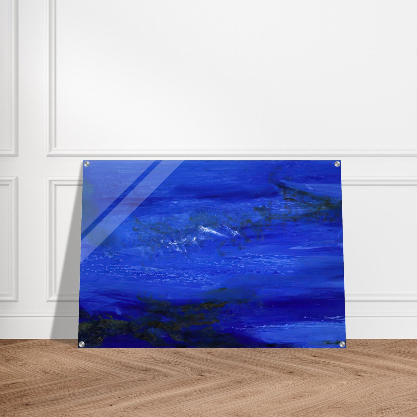 25 10 2002 2002 - Zao Wou-Ki Acrylic Print - 70x100 cm / 28x40″ inches
