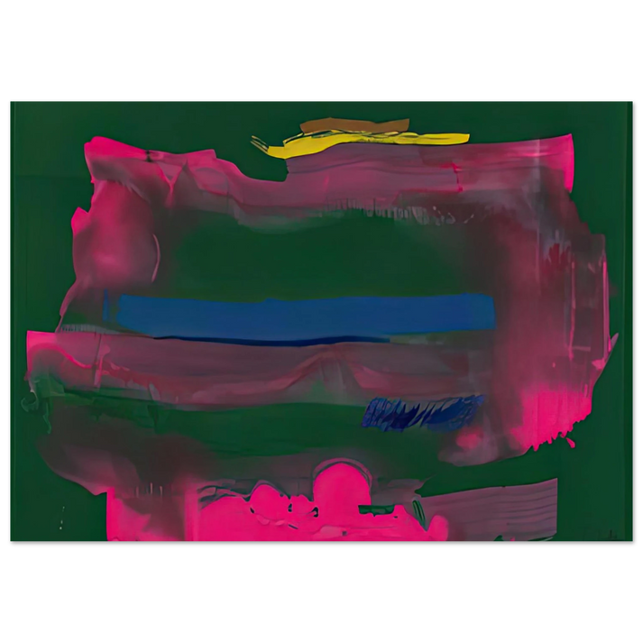 Helen Frankenthaler - Reef, 1991- Wall Art - 30x40 cm / 12x16 inches - Fine Art Poster-canvas - -