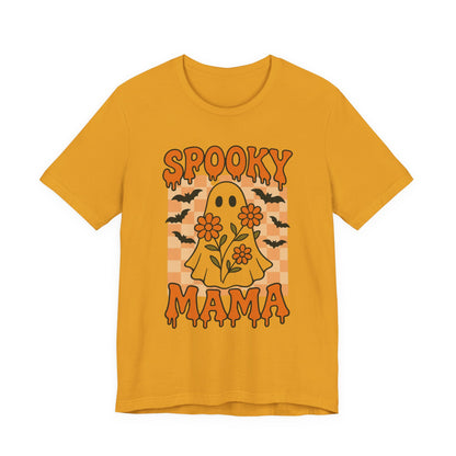 Gruselige Mama, grooviger Vintage-Geist, Halloween, gruselige Mutter