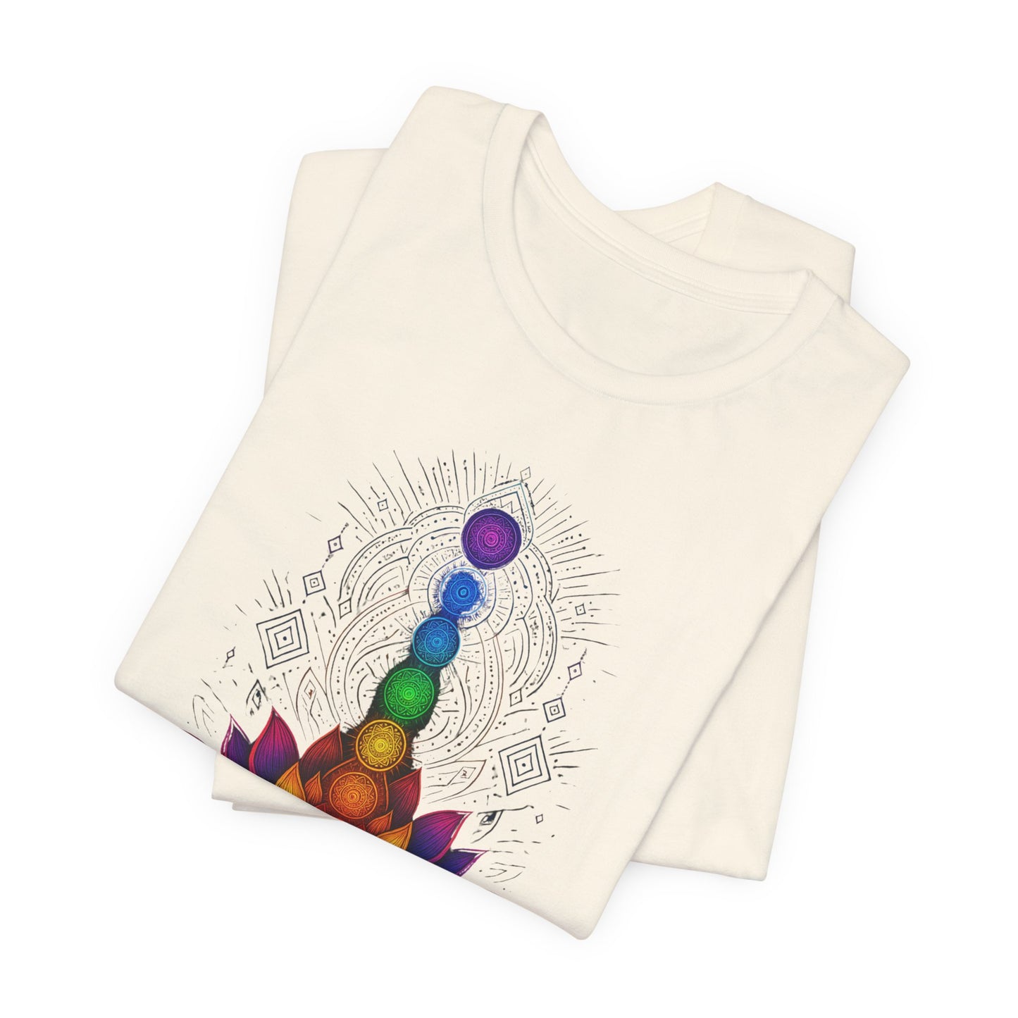 Chakra-Lotusblume, spiritueller Yoga-Liebhaber