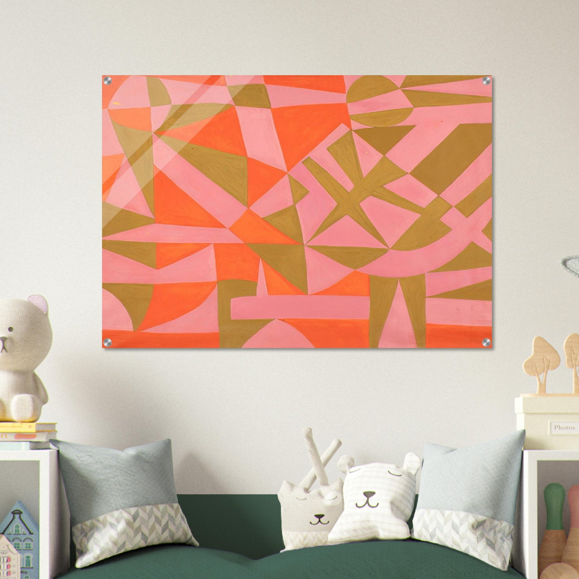 Flight of Colors - 1949 - Carmen Herrera Acrylic Print - 70x100 cm / 28x40″ inches