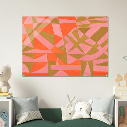 Flight of Colors - 1949 - Carmen Herrera Acrylic Print - 70x100 cm / 28x40″ inches