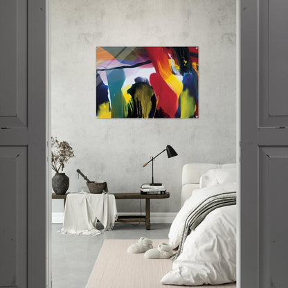 Phenomena Solstice Encounter - Paul Jenkins Acrylic Print - 70x100 cm / 28x40″ inches