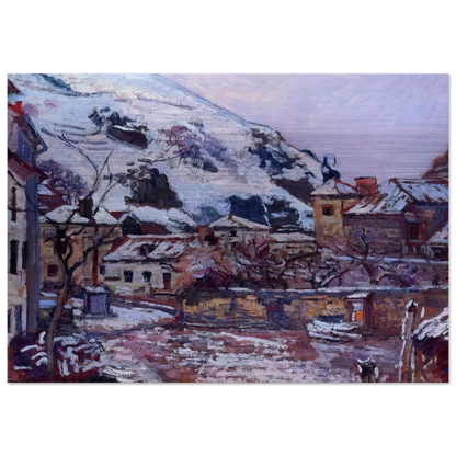 Saint-Julien-des-Chazes - 1895 - Armand Guillaumin Brushed Aluminum Print - 70x100 cm / 28x40 inches | Armand Guillaumin Aluminum Print | Armand Guillaumin Prints
