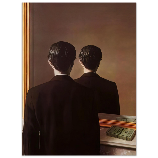 Rene Magritte - NOT TO BE REPRODUCED 1937  75x100 cm / 30x40inches Fine Art Poster