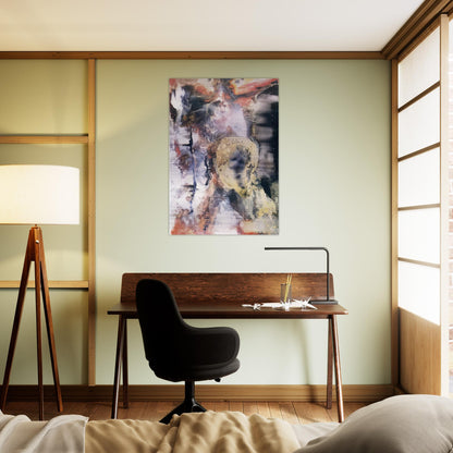 The Archer - 1955 - Paul Jenkins Brushed Aluminum Print - 70x100 cm / 28x40 inches | Paul Jenkins Aluminum Print | Paul Jenkins Prints