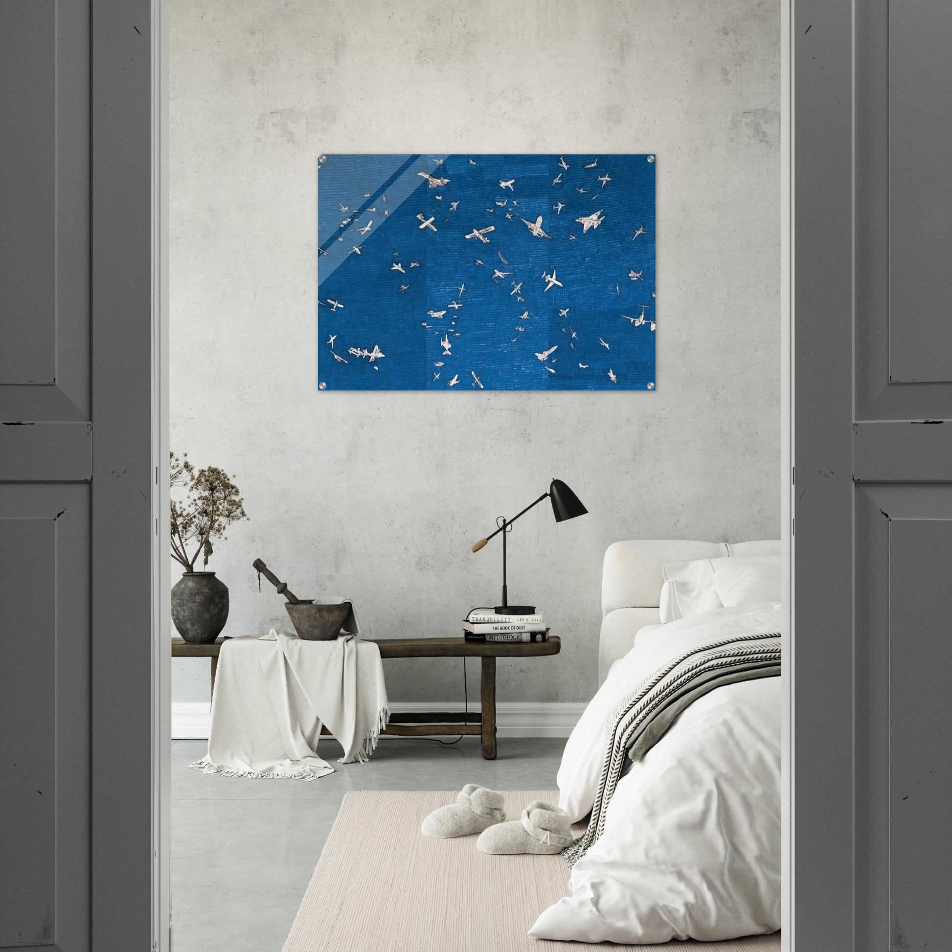 AEREI - Alighiero Boetti Acrylic Print - 70x100 cm / 28x40″ inches