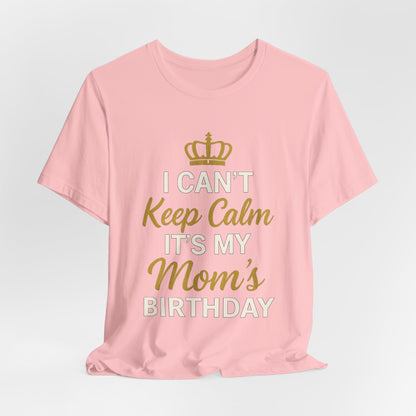 Ich kann nicht ruhig bleiben, es ist der Geburtstag meiner Mutter.