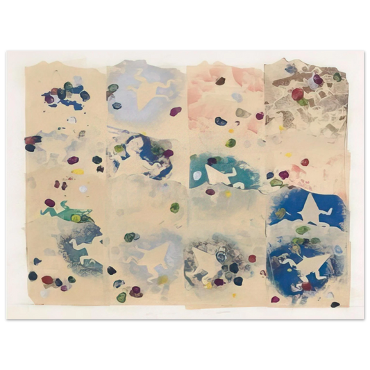 Alighiero Boetti - RANE E SPECCHI 1980  75x100 cm / 30x40inches Fine Art Poster