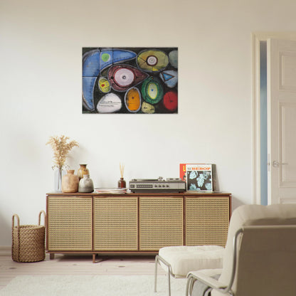 Untitled - Richard Pousette-Dart Brushed Aluminum Print - 70x100 cm / 28x40 inches | Richard Pousette-Dart Aluminum Print | Richard Pousette-Dart Prints