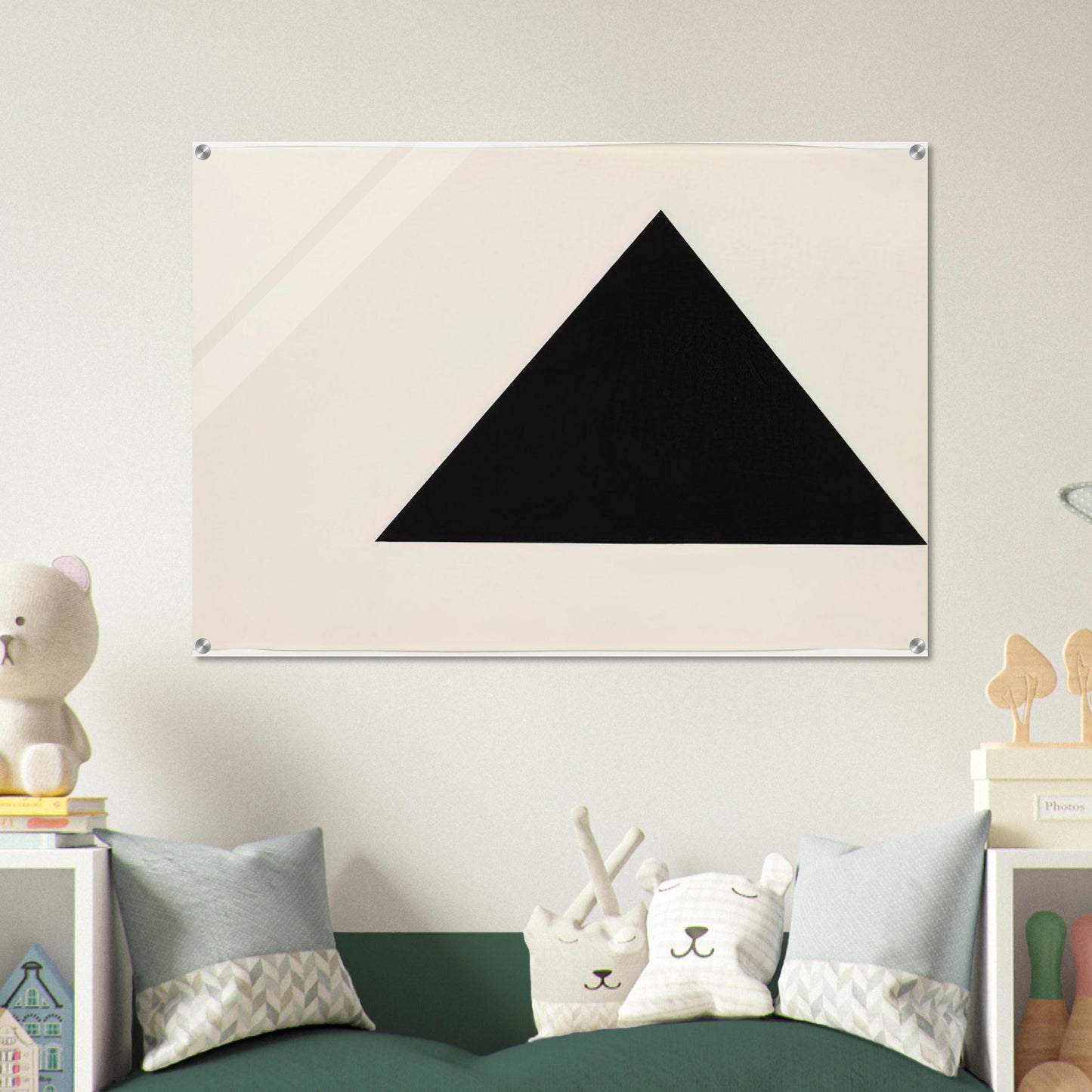 Triangle Form - Ellsworth Kelly Acrylic Print - 70x100 cm / 28x40″ inches