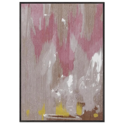 Helen Frankenthaler - Tales of Genji IV - 1998 Wall art - 60x80 cm / 24x32 inches - Premium Wooden Framed Poster With Fine Art Paper-canvas - Black frame
