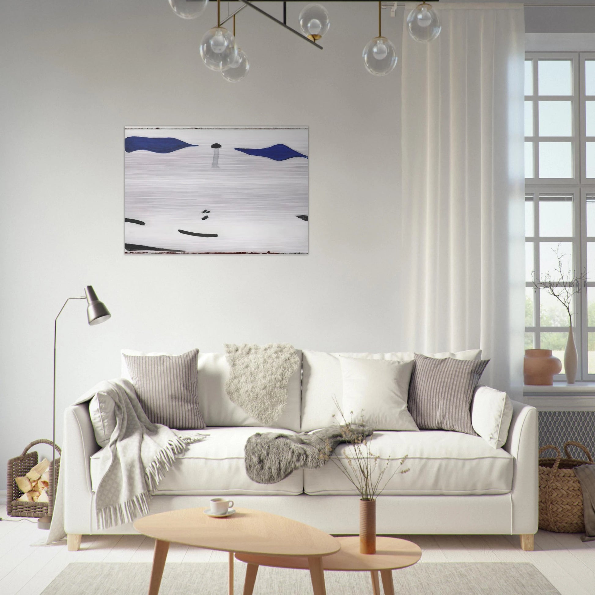 Fresh - 2007 - Ralston Crawford Brushed Aluminum Print - 70x100 cm / 28x40 inches | Ralston Crawford Aluminum Print | Ralston Crawford Prints