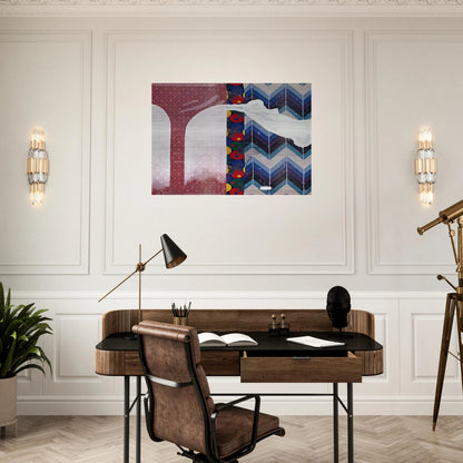 UNTITLED LENS PAINTING 2007 - Sigmar Polke Brushed Aluminum Print - 70x100 cm / 28x40 inches | Sigmar Polke Aluminum Print | Sigmar Polke Prints