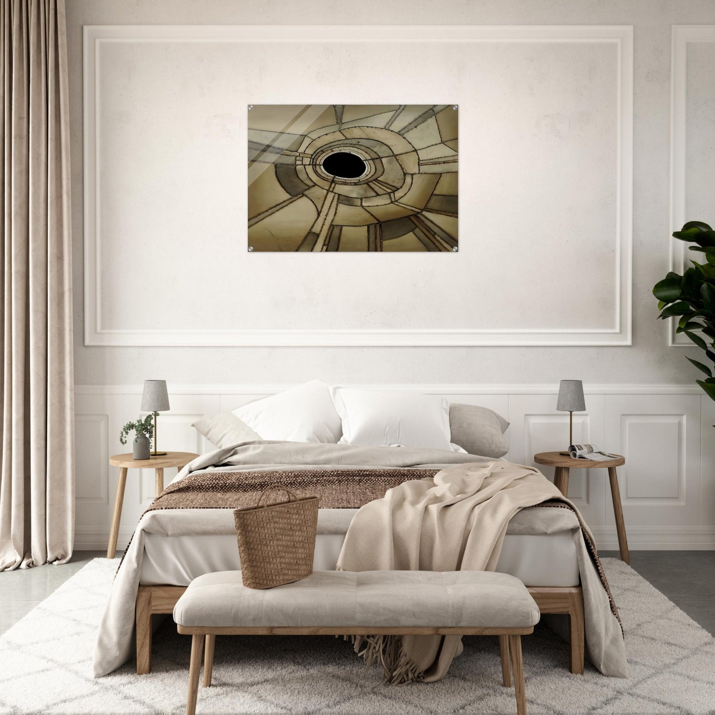 UNTITLED 1959 - Lee Bontecou Acrylic Print - 70x100 cm / 28x40″ inches