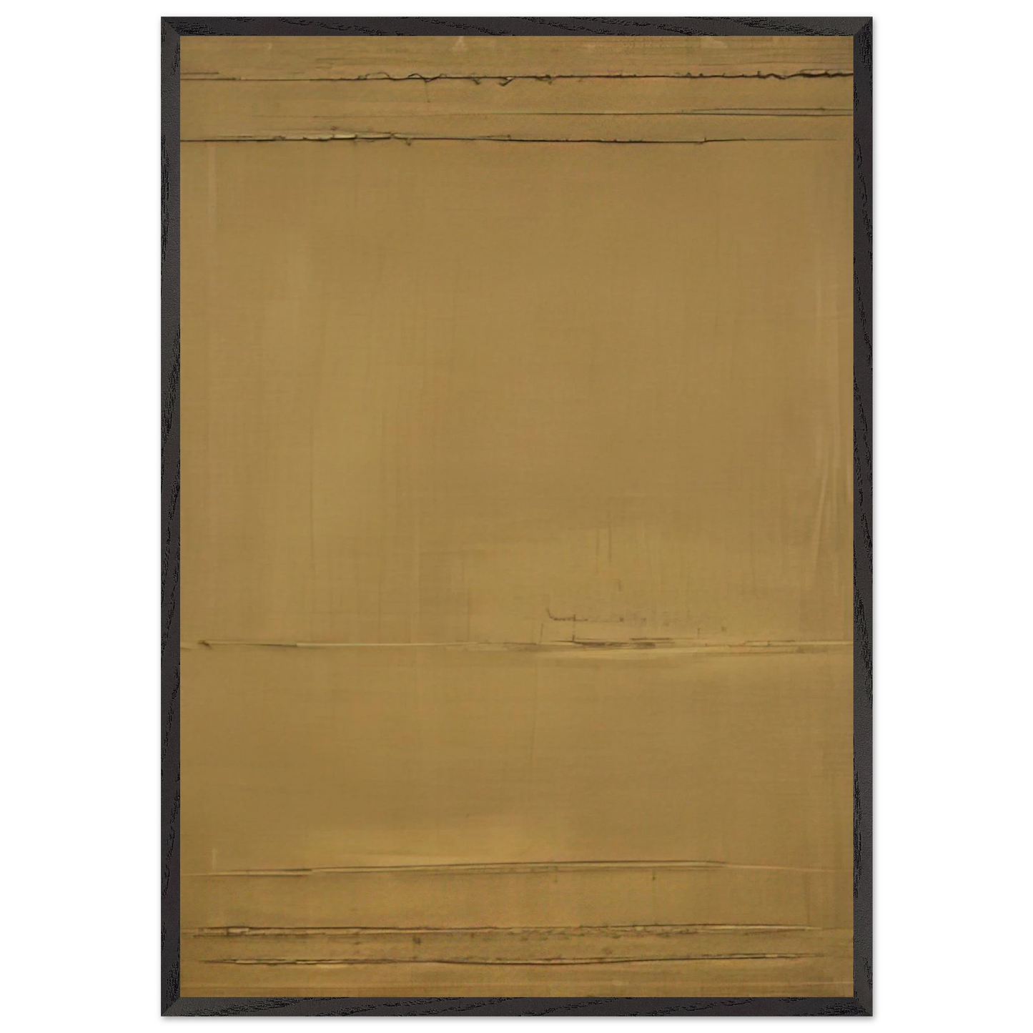 Tau - 1965 - Roman Opalka 70x100 cm / 28x40 inches Framed Art Print – Black Wooden Frame
