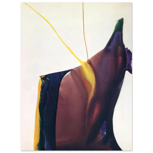 Paul Jenkins - Phenomena Yellow Strike - 1963  75x100 cm / 30x40inches Fine Art Poster