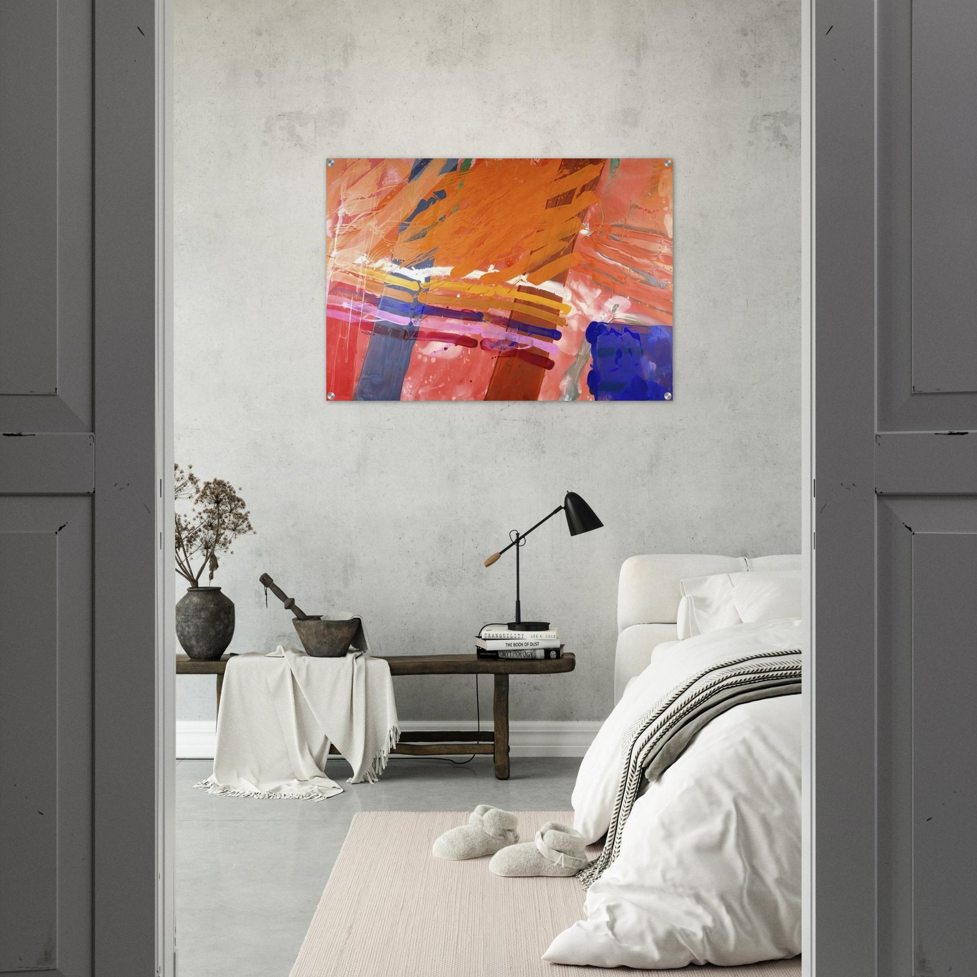 Renfrew - 1983 - Albert Irvin Acrylic Print - 70x100 cm / 28x40″ inches