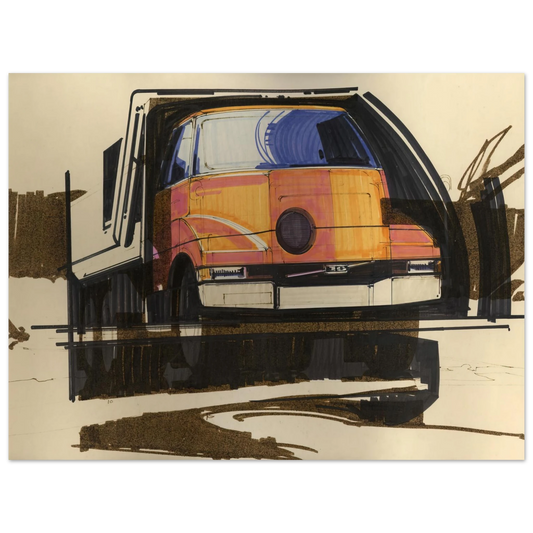 Syd Mead - Syd Mead  75x100 cm / 30x40inches Fine Art Poster