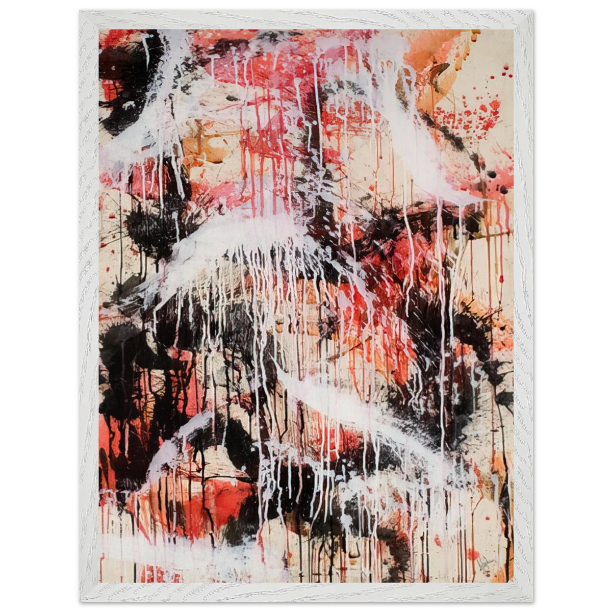 Mark Rothko - Untitled - 1959 Wall Art - 30x40 cm / 12x16 inches - Premium Wooden Framed Poster With Fine Art Paper - Wood frame