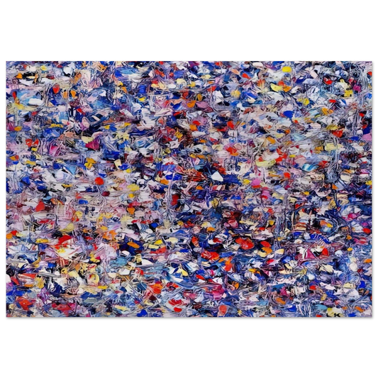 Shellflower - Lee Krasner Brushed Aluminum Print - 70x100 cm / 28x40 inches | Lee Krasner Aluminum Print | Lee Krasner Prints