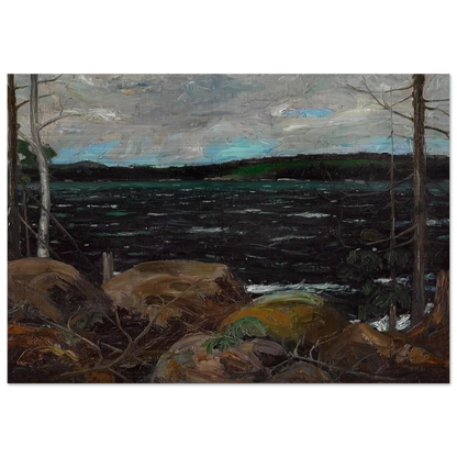 NORTHERN LAKE 1913 - Tom Thomson Brushed Aluminum Print - 70x100 cm / 28x40 inches | Tom Thomson Aluminum Print | Tom Thomson Prints