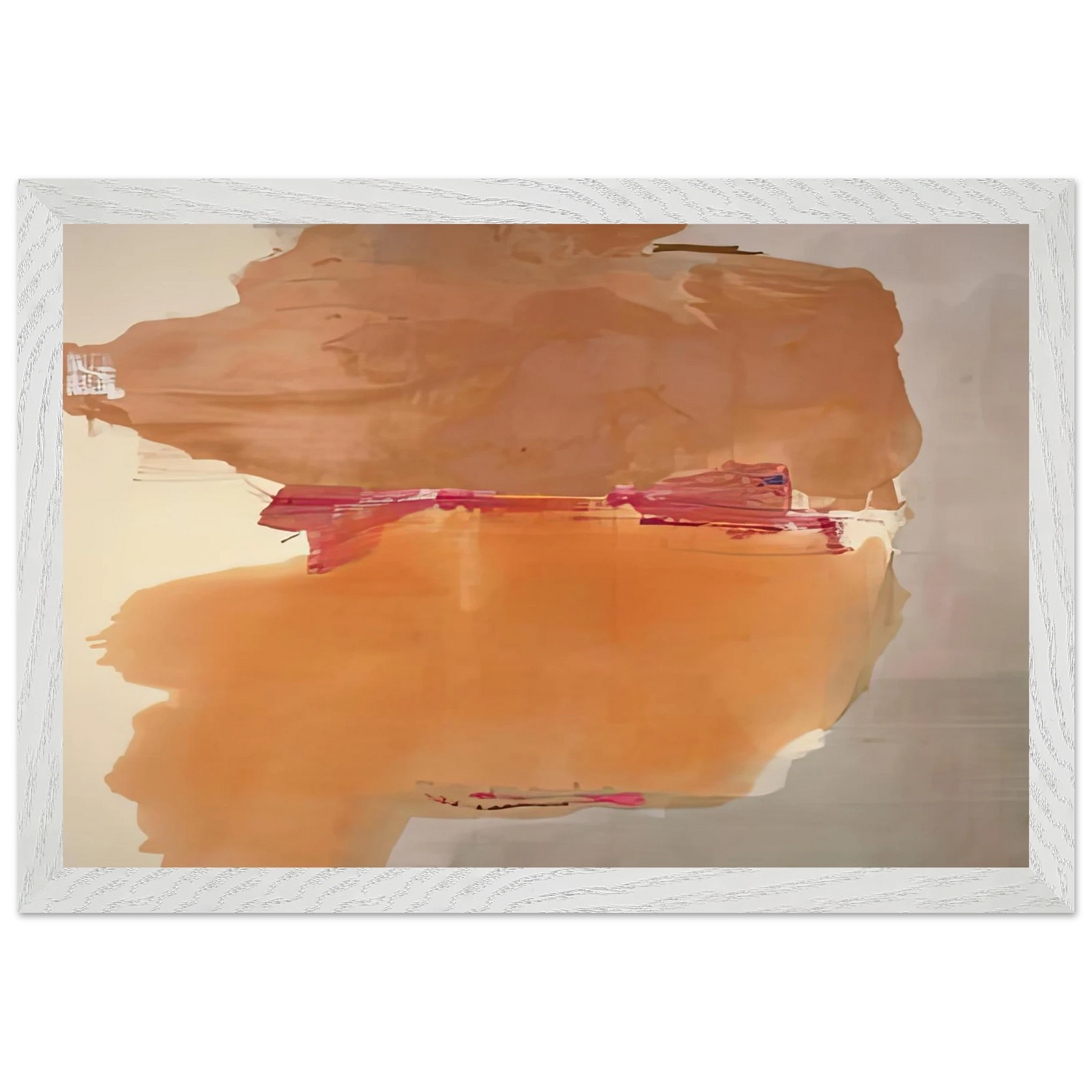 Helen Frankenthaler - Sphinx, 1976- Wall Art - 30x40 cm / 12x16 inches - Premium Wooden Framed Poster With Fine Art Paper-canvas - Wood frame