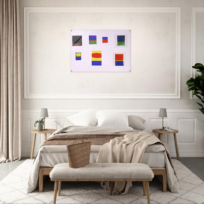 Tablet #153 - Ellsworth Kelly Acrylic Print - 70x100 cm / 28x40″ inches