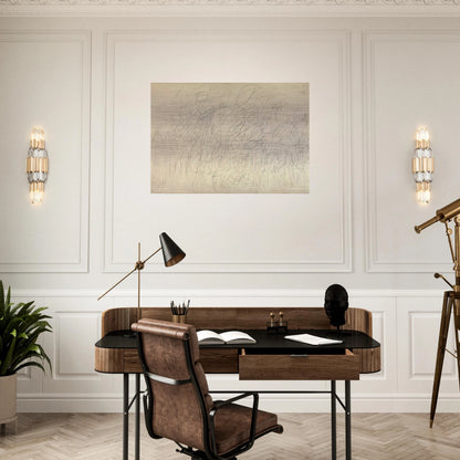 Academy - Cy Twombly Brushed Aluminum Print - 70x100 cm / 28x40 inches | Cy Twombly Aluminum Print | Cy Twombly Prints
