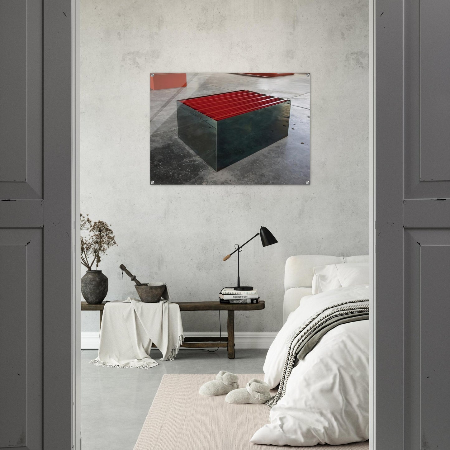 Untitled The Block - 1965 - Donald Judd Acrylic Print - 70x100 cm / 28x40″ inches