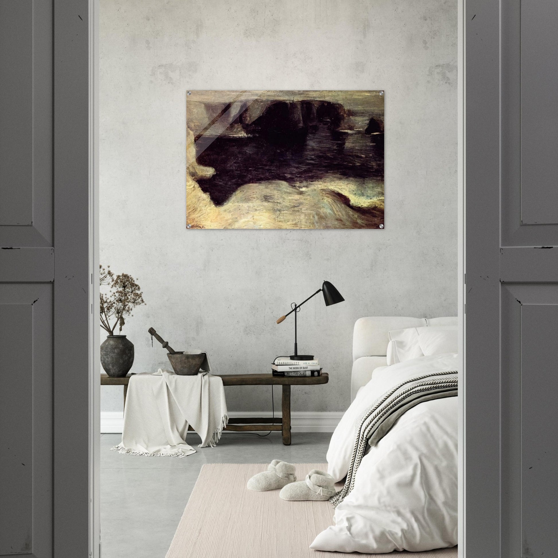 SEASCAPE AT GOULPHAR 1896 - Henri Matisse Acrylic Print - 70x100 cm / 28x40″ inches | Henri Matisse Wall Art | Henri Matisse Prints