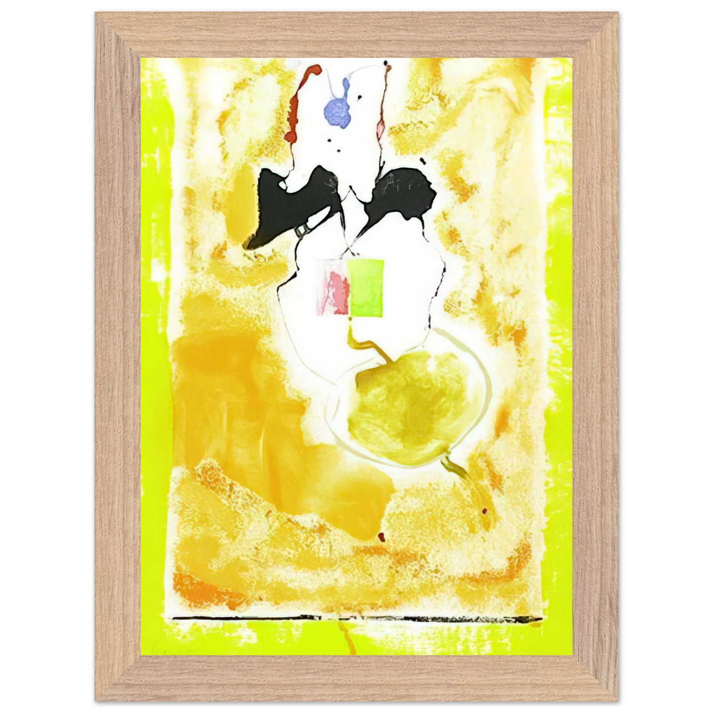 Helen Frankenthaler - Solar Imp - 2001 Wall art - 27x35 cm / 11x14 inches - Fine Art Poster-canvas - -