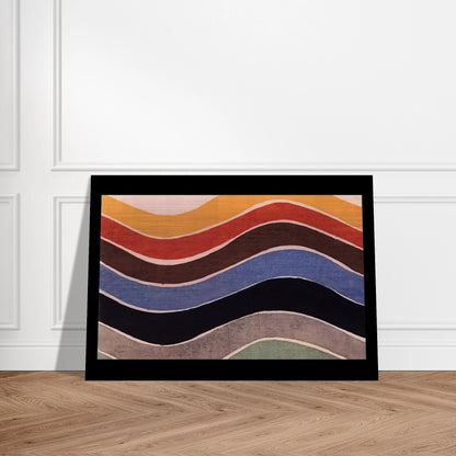 FABRIC PATTERN 1 - Sonia Delaunay Brushed Aluminum Print - 70x100 cm / 28x40 inches | Sonia Delaunay Aluminum Print | Sonia Delaunay Prints