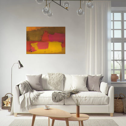 AWAY 1964 - Esteban Vicente Brushed Aluminum Print - 70x100 cm / 28x40 inches | Esteban Vicente Aluminum Print | Esteban Vicente Prints