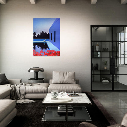 Longs for Summer - Hiroshi Nagai Brushed Aluminum Print - 70x100 cm / 28x40 inches | Hiroshi Nagai Aluminum Print | Hiroshi Nagai Prints