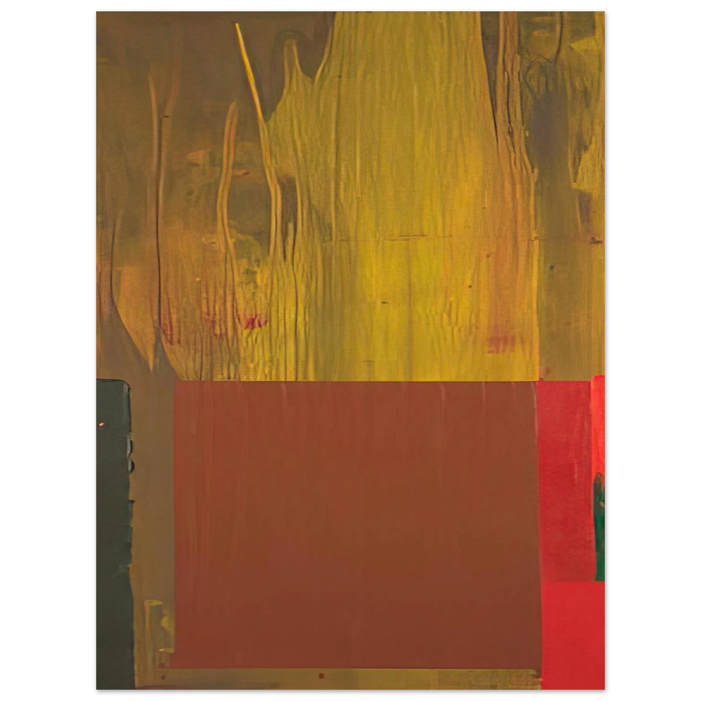 John Hoyland - 25. 4. 69 - 1969  75x100 cm / 30x40inches Fine Art Poster
